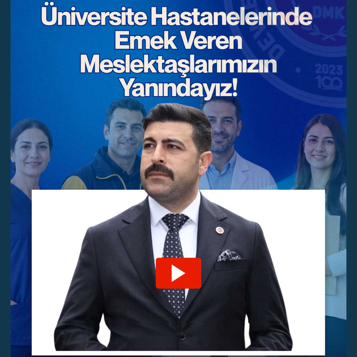 ÜNİVERSİTE HASTANESİ ÇALIŞANLARI ÜVEY EVLAT DEĞİLDİR!